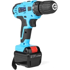 21V 1.5Ah Lithium-ion Cordless Hammer Drill Driver Kit With 2 Speed in Kuwait