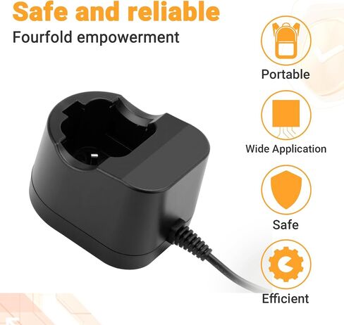 Shentec 4.8V/7.2V Ni-MH and Ni-Cd Charger Compatible with Dremel 755-01 757-01 5000755-01 7700-01 7700-02 7300 Pod Style Battery (Not for 757 Battery) in Saudi Arabia