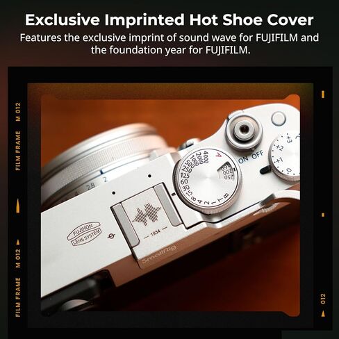 قبضة صغيرة الإبهام مع غطاء حذاء ساخن لـ Fujifilm X100VI / X100V + حزام معصم الكاميرا in Kuwait