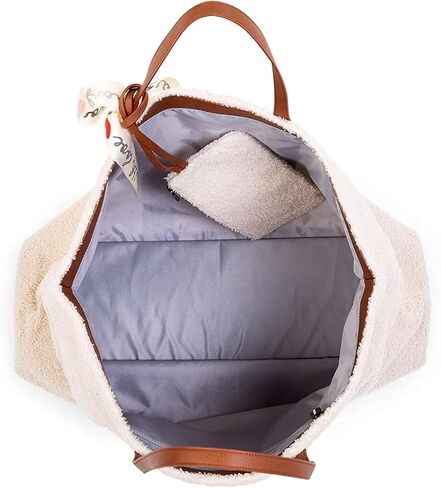 Childhome Family Bag, Baby Diaper Bag, Hospital Bag, Large Diaper Bag Tote for Baby Essential, Magnetic Closure Tote Bag Grey in Kuwait