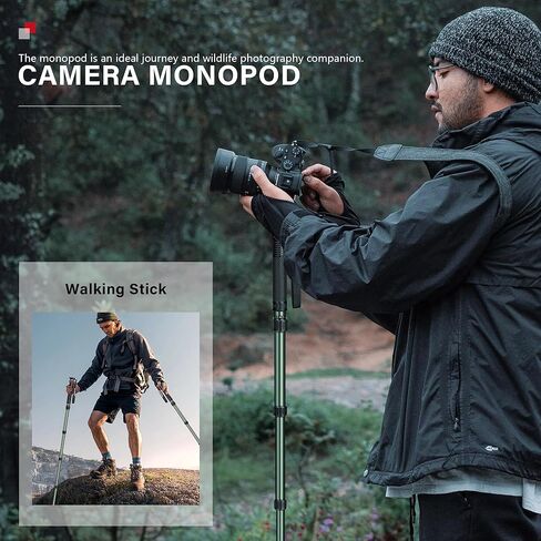 monopod monopod monopod monopod monopod monopod monopod monopod مع حقيبة تحمل مقبض عصا المشي ، لكاميل DSLR Canon Nikon Sony (Olive Green) in Saudi Arabia