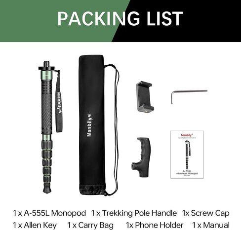monopod monopod monopod monopod monopod monopod monopod monopod مع حقيبة تحمل مقبض عصا المشي ، لكاميل DSLR Canon Nikon Sony (Olive Green) in Saudi Arabia