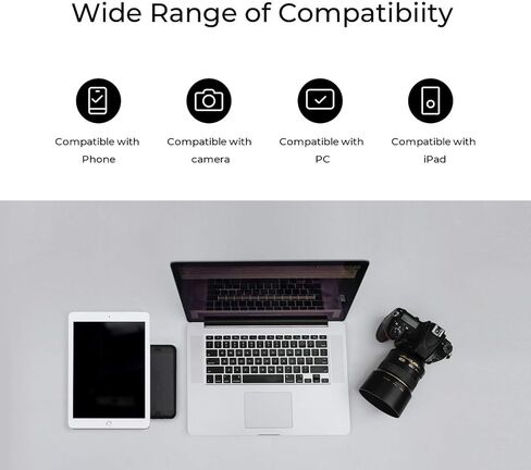 MIRFAK Mini On-Camera Shotgun Microphone, Provide Good Recording Effects for DSLR Cameras, Compact Cameras, and Mobile Phones, N2 in Saudi Arabia