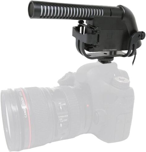 ميكروفون خارجي خارجي متوافق مع Sony FDR-AX100 4K Camcorder Microphone الخارجي XM-40 in Saudi Arabia