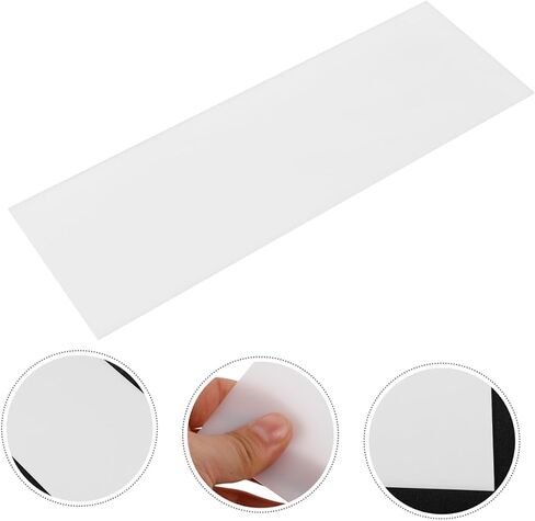Mikikit Acrylic Lampshade Diffuser لأضواء السقف LED لوحة الظل ضوء شبه شفافة مع إضاءة ناعمة موحدة سهلة التآكل مواد مقاومة in Saudi Arabia
