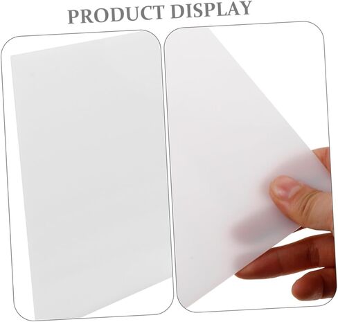 Mikikit Acrylic Lampshade Diffuser لأضواء السقف LED لوحة الظل ضوء شبه شفافة مع إضاءة ناعمة موحدة سهلة التآكل مواد مقاومة in Saudi Arabia