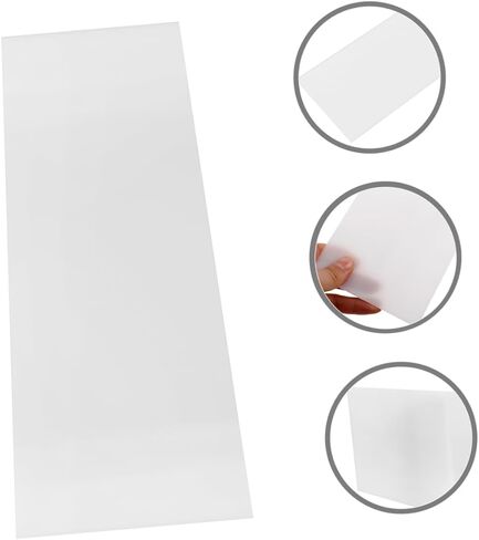 Mikikit Acrylic Lampshade Diffuser لأضواء السقف LED لوحة الظل ضوء شبه شفافة مع إضاءة ناعمة موحدة سهلة التآكل مواد مقاومة in Saudi Arabia