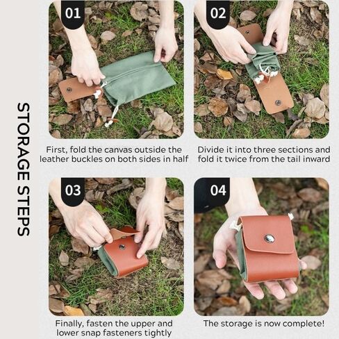 حقيبة علف قابلة للطي - كيس الفطر القشري مع السحب مع الرباط ومقطع الحزام - حقيبة خصر الحصاد في الهواء الطلق للفاكهة والمكسرات والبستنة والأدوات - كيس تخزين المشي لمسافات طويلة مضغوطة in Kuwait