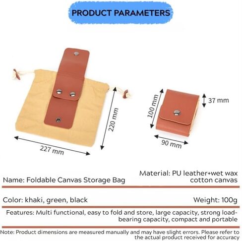 حقيبة علف قابلة للطي - كيس الفطر القشري مع السحب مع الرباط ومقطع الحزام - حقيبة خصر الحصاد في الهواء الطلق للفاكهة والمكسرات والبستنة والأدوات - كيس تخزين المشي لمسافات طويلة مضغوطة in Kuwait