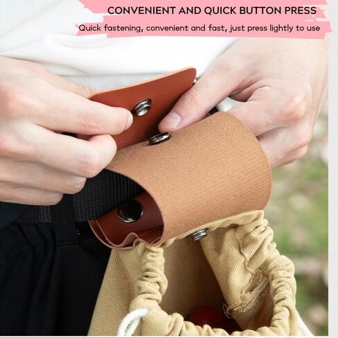 حقيبة علف قابلة للطي - كيس الفطر القشري مع السحب مع الرباط ومقطع الحزام - حقيبة خصر الحصاد في الهواء الطلق للفاكهة والمكسرات والبستنة والأدوات - كيس تخزين المشي لمسافات طويلة مضغوطة in Kuwait