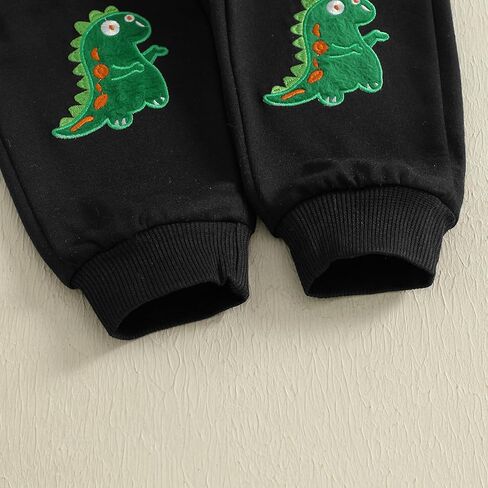 Nyapruwe Toddler Baby Boys Fall Winter Outfits Funny Print Top Pants Set | God Says I Am Long Sleeve Sweatshirt, Dinosaur/Animal/Construction Letter Pullover, Joggers Sweatpants, 12M-5T Warm Clothes in Saudi Arabia