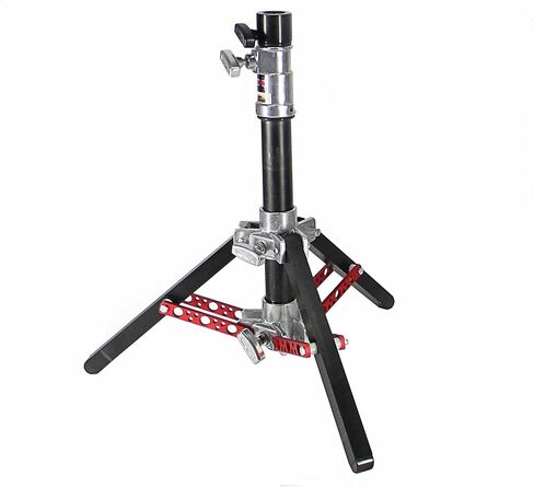 Matthews Mini Slider Stand - حامل دعم الكاميرا الصلب ، ارتفاع 20 ″ - 38 ″ قابل للتعديل ، ويدعم ما يصل إلى 80 رطلاً ، ومستقبل المبتدئين ، والتشطيب الأسود العسكري in Saudi Arabia