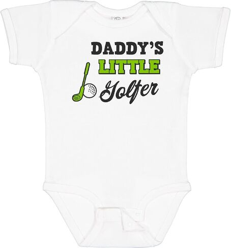 inktastic Daddys Little Golfer مع نادي الجولف و Ball Babysuit in Saudi Arabia