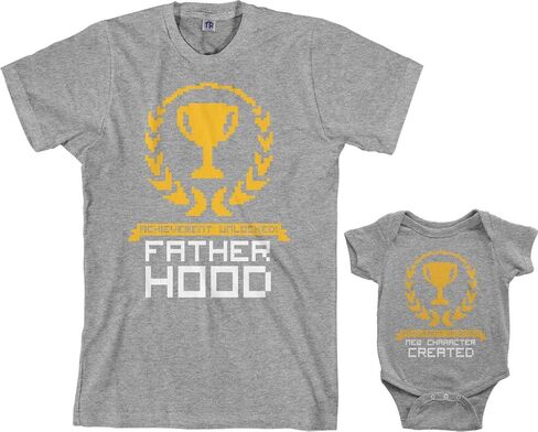 إنجاز ThreadRock Andcieve Unlocked Infant Bodysuit و Men's T-Shirt مجموعة مطابقة in Kuwait
