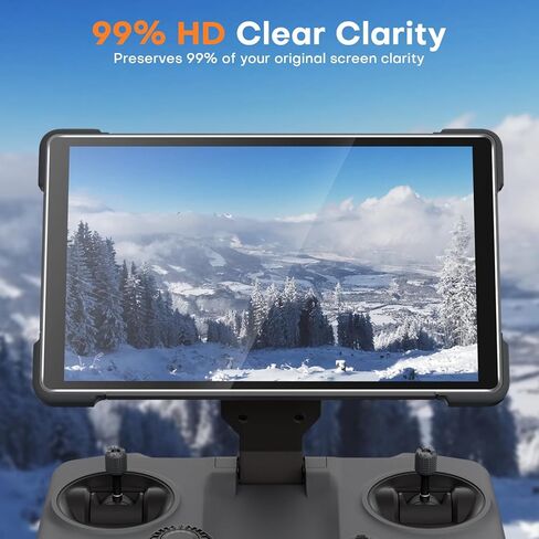 omoton 3 pack screen protector for dji rc pro 2 controller ، واقي شاشة الزجاج المقسّر مع تسهيل التثبيت لملحقات وحدة تحكم عن بعد DJI Mavic 4 Pro ، HD Clear/Sensitive Touch in Kuwait