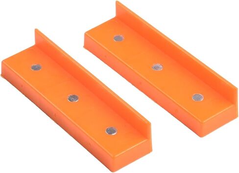 Magnetic Vise Jaw Pads for 4 6 Bench Vise, for Protecting Delicate Objects (5inch Orange C) in Saudi Arabia