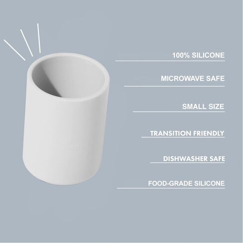 Avanchy Silicone Training Cup – 12 oz Open Cup for Toddlers and Infants – Ideal for Baby Led Weaning and Transitioning from Bottles, Orange in Saudi Arabia