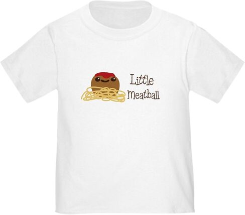 Cafepress Little Meatball T Shirt لطيف Toddler Graphic Tee ، قطن 100 ٪ in Saudi Arabia