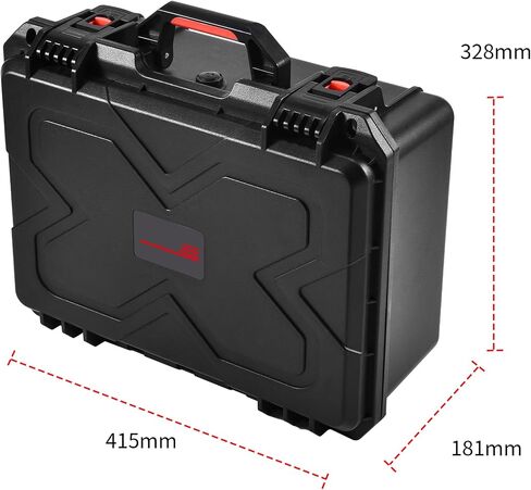 Camera Hard Cases DSLR SLR عدسات مقاومة للماء IP67 من أجل حماية السفر لـ DJI Mavic 4 Pro/Air Dones for GoPro Hero 13 12 11 10 Accessories (فقط الحالة) 16.2x12.8x7inch in Kuwait