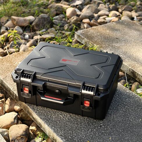 Camera Hard Cases DSLR SLR عدسات مقاومة للماء IP67 من أجل حماية السفر لـ DJI Mavic 4 Pro/Air Dones for GoPro Hero 13 12 11 10 Accessories (فقط الحالة) 16.2x12.8x7inch in Kuwait