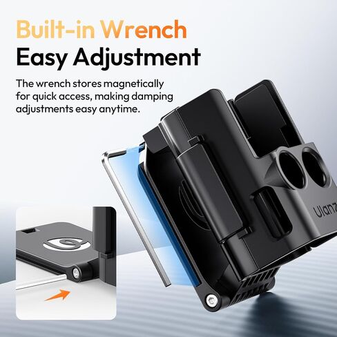 Ulanzi PK15 Magnetic Mount متوافق مع DJI Osmo Pocket 3 يجب أن تكون الملحقات ، Pocket 3 CASE STAND STAND HANDROAN in Kuwait