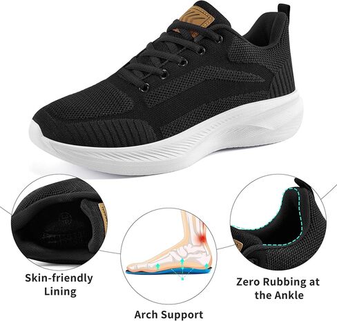 أحذية المشي أحذية رياضية: أحذية تنس مريحة للرياضة الرياضية - أحذية رياضية غير قابلة للانزلاق للجري in Kuwait