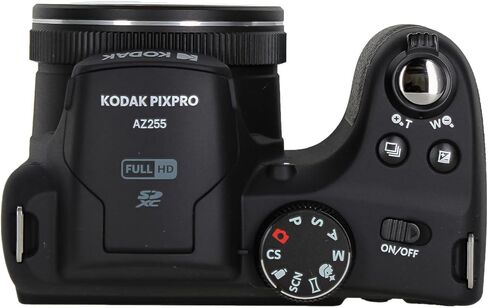 Kodak Pixpro AZ255 Digital Camera (AZ255BK) Bundle Including: 64 GB Memory Card, Rechargeable Batteries, Case, Neck Strap, Lens Caps, Full Cleaning Kit, Card Reader, Card Wallet, USB Cable, Cap Keeper in Saudi Arabia