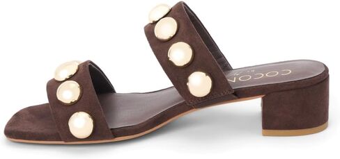 جوز الهند بواسطة Matisse Womens Venus Block Sandals عرضية - أسود in Saudi Arabia