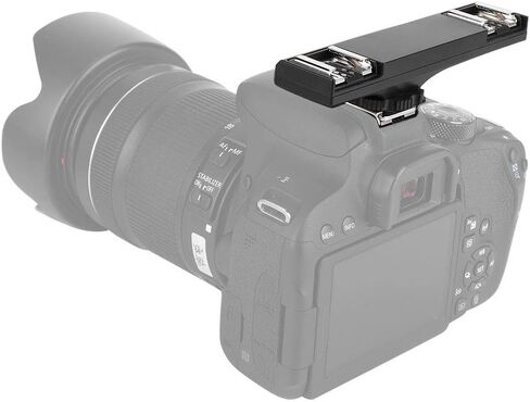 FOCKEN FOCKEN DUAL DUAL SHONE FLITTER لكاميرات كاميرا SLR ، دعم ITTL ، زوجي الحذاء الساخن ، ABS خفيفة الوزن ومواد الكمبيوتر ، للمستخدمين (#2) in Kuwait