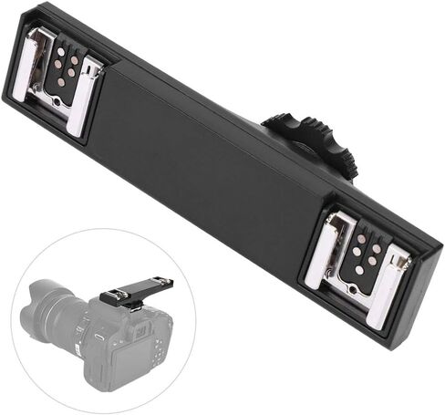 FOCKEN FOCKEN DUAL DUAL SHONE FLITTER لكاميرات كاميرا SLR ، دعم ITTL ، زوجي الحذاء الساخن ، ABS خفيفة الوزن ومواد الكمبيوتر ، للمستخدمين (#2) in Kuwait
