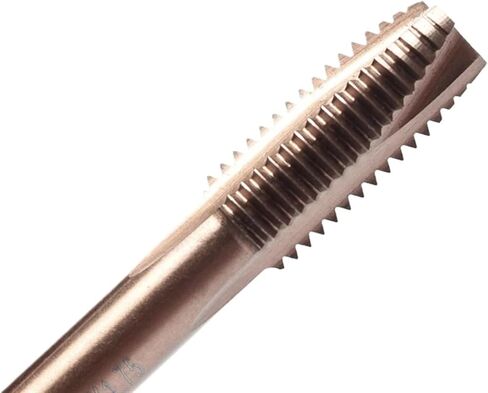 Cobalt Screw Thread Tap Drill Bits M35 Pointed Flute M2-M12 Machine Taps Right Hand 5Pcs(M2.5x0.45) in Saudi Arabia