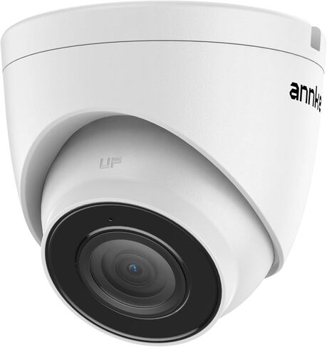 ANNKE C500 قطعتان من كاميرا أمان IP بدقة 5 ميجابكسل، إنذار الضوء الأحمر والأزرق، رؤية ليلية ملونة، صوت ثنائي الاتجاه، كاميرا PoE خارجية مع H.265+، 120 ديسيبل WDR، 3D DNR، تدعم ما يصل إلى 512 جيجابايت Micro SD، IP67، الوصول عن بعد in Kuwait