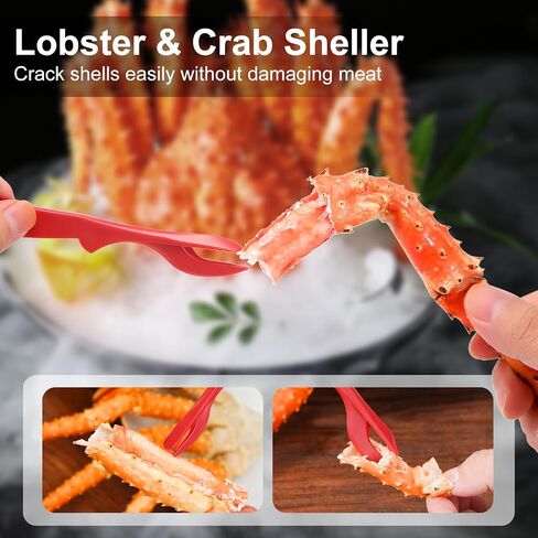 مجموعة أدوات Crab Crab Crab 8pcs ، مفرقعات سلطعون الفولاذ المقاوم للصدأ ، جراد البحر ، شوكة ، مقص وحقيبة التخزين ، أواني تناول سرطان البحر والغراد in Saudi Arabia