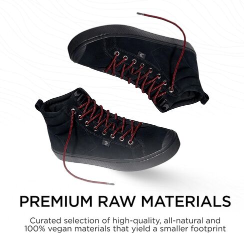 OCA High Suede Sneakers, Comfortable Shoes for & Women, Lightweight & Sustainable, Versatile Casual Footwear with 100% Vegan Insoles, Rubber in Kuwait