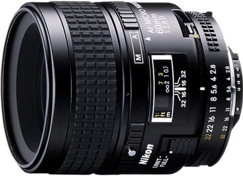 AF Micro-Nikkor 60mm f/2.8d عدسة لكاميرات Nikon DSLR in Saudi Arabia