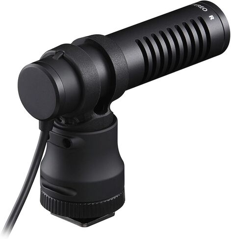 Canon DM-E100 ميكروفون الاتجاهي المتوافق مع الكاميرات الرقمية المتوافقة مع EOS: R3 ، R7 ، R10 ، R6 MK II ، R8 ، R50 ، 90D ، 80D ، 77D ، Rebel SL3 ، Rebel SL2 ، Rebel T7i ، M6 MK II ؛ PowerShot: G7 X MK III (متجدد) in Kuwait