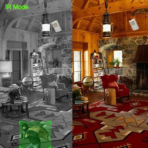 كاميرا أمنية Sinis Pir ، 6 ميجابكسل Poe Hidden Camera داخليًا ، WIFI Dual-Band 2.4/5G ، الكشف عن الإنسان والحركة للمراقبة المنزلية ، الرؤية الليلية الأشعة تحت الحمراء ، ميكروفون واحد ، سحابة ومحلية ، تطبيق Tuya in Kuwait