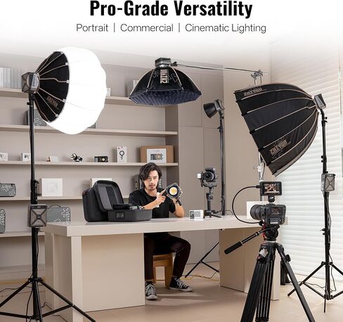 ZHIYUN CINPEER 60D Bowens Mount Octagonal Softbox Quick Release with Honeycomb Grid for Photography Studio, Video Recording, Portraits Shooting ZHIYUN Molus G-Series B-Series in Saudi Arabia