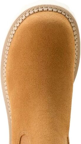 ARIAT Women's Fatbaby Chelsea Western Boot ، من جلد الغزال القمح ، 8.5 in Kuwait