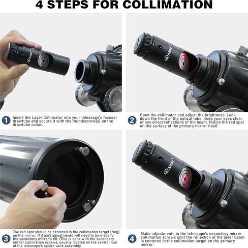 Alstar 2 "to 1.25" Telescope II Eyepiece Adapter - حزمة مع - محاذاة 1.25 "موارد ليزر in Saudi Arabia