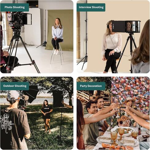 Kate Photo Backdrop Stand 10 × 8.5 قدمًا قابلة للتعديل للخلفية للتصوير الفوتوغرافي (داخلي/خارجي) وزخارف الحفلات in Saudi Arabia