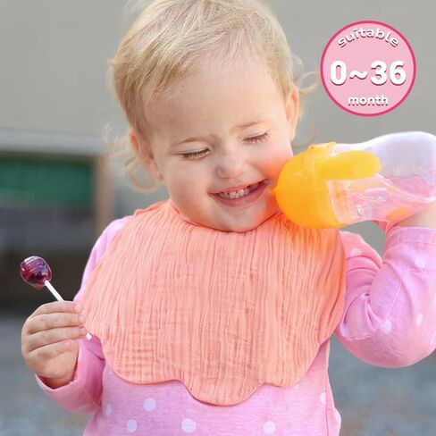 مرايل للأطفال مرايل موسلين مرايل لعاب للأطفال مرايل لعاب للأطفال مرايل إطعام مرايل ناعمة ماصة للأطفال الأولاد والبنات in Kuwait