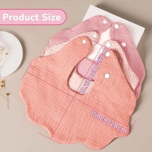 مرايل للأطفال مرايل موسلين مرايل لعاب للأطفال مرايل لعاب للأطفال مرايل إطعام مرايل ناعمة ماصة للأطفال الأولاد والبنات in Kuwait