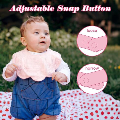 مرايل للأطفال مرايل موسلين مرايل لعاب للأطفال مرايل لعاب للأطفال مرايل إطعام مرايل ناعمة ماصة للأطفال الأولاد والبنات in Kuwait