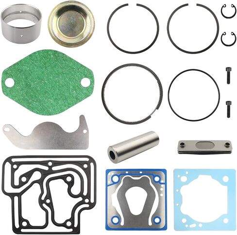Single Cylinder Air Compressor Head Repair Kit 4089238 4025245 Compatible with Cummins ISC ISL L M, Meritor Wabco 9111549292 in Saudi Arabia