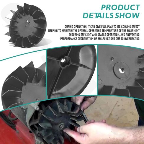 مروحة ضاغط الهواء AC-0108 (5.75 "OD)-استبدال AC0108 889131 متوافق مع Craftsman Devilbiss Porter Cable C3150/C2550 ، أيضًا SE-ARS و EXCE-LL و Black & Decker و Delta Models in Kuwait