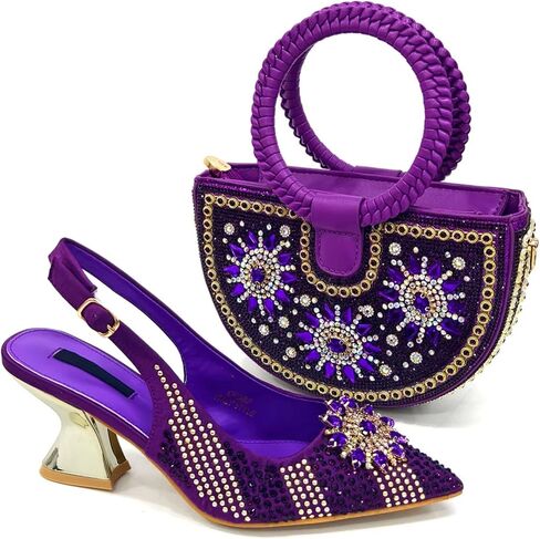 أحذية ومسحة مسائية إيطالية للسيدات. in Kuwait