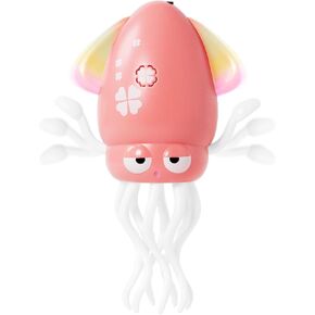 لعبة Dancing Octopus Baby Toys ، لعبة زحف للربع بالزحف الكهربائي مع الضوء والموسيقى ، ألعاب حسية تفاعلية للأطفال الصغار والأطفال (الأعمار من 0 إلى 6+) ، هدية عيد ميلاد لمدة 6 12 18 24 24 66 شهرا بويت فتاة in Kuwait