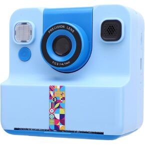 Pomya Instant Print Camera 2.4in HD Screen 24MP Photo 1080P Video Versatile Thermal Printing Camera for Kids Students Creators (White) in Saudi Arabia