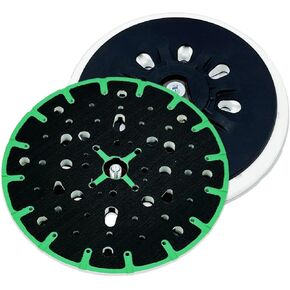 تمت ترقيته 202460 6 بوصة (150 مم) من لوحة الصنفرة الصلبة المتوافقة مع ETS Festool 150/3 Eq ، ETS 150/5 EQ ، ETS EC 150/3 EQ ، ETS EC 150/5 EQ Finish Sander ، 17/48-HOLE SANDING PAD in Kuwait